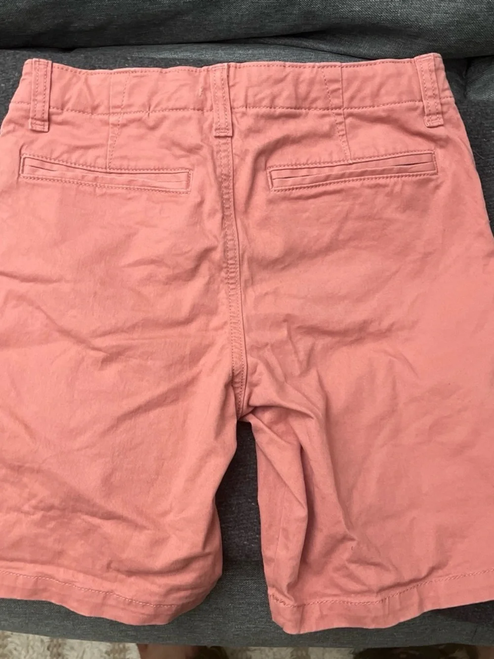 GAP Boys 16 Salmon Chino Shorts
